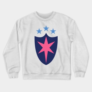 Shining Armor Cutie Mark Design Crewneck Sweatshirt